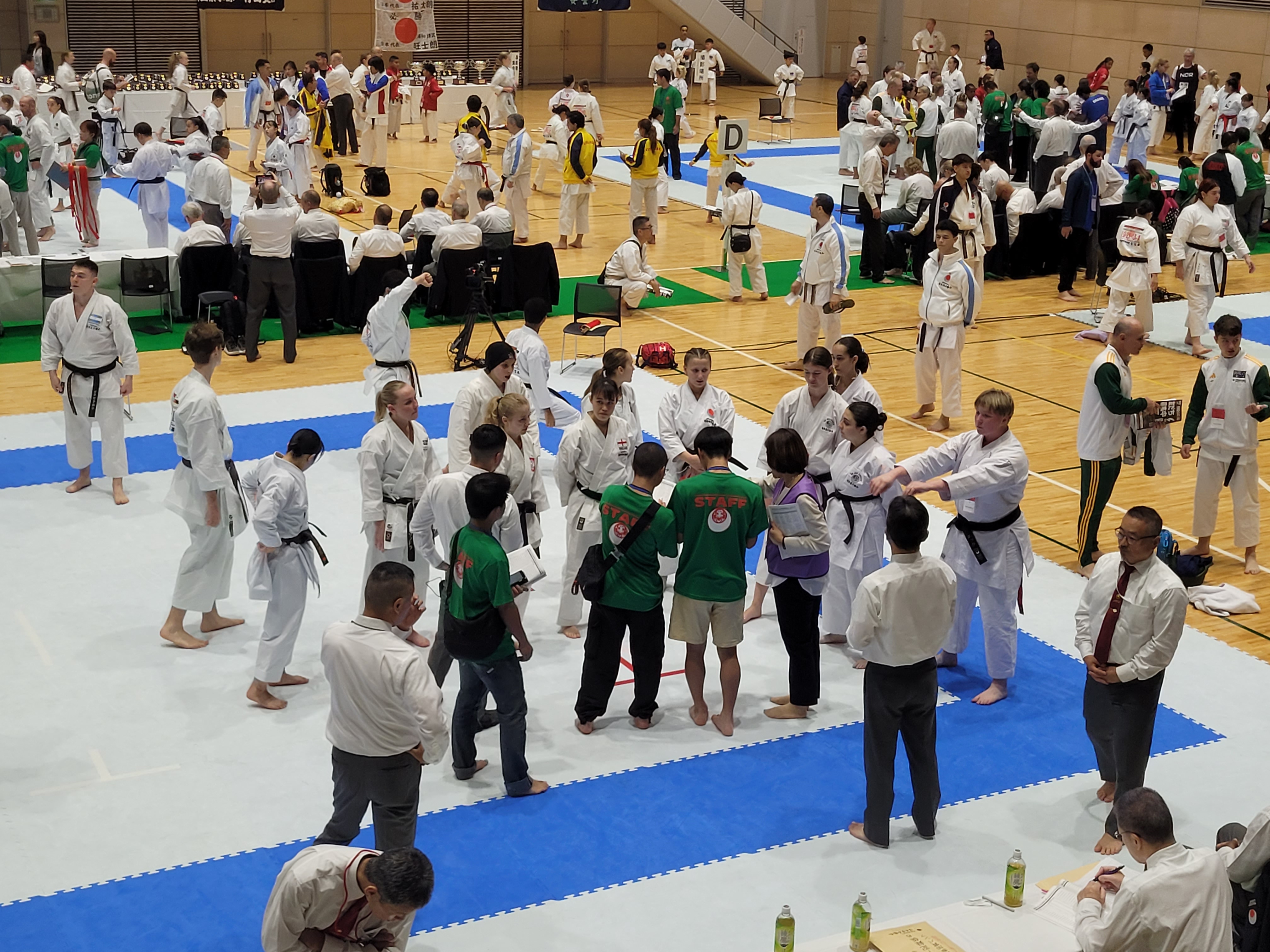 Amira sur le tatami